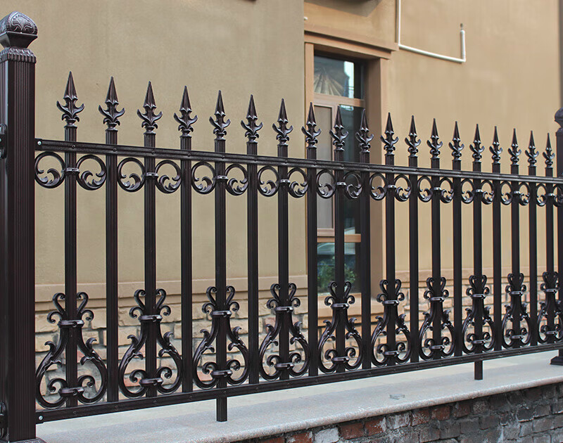 圣科莱卡梵硕铝艺护栏新中式铝合金围栏现代简约栅栏锌钢铁艺栏杆别墅