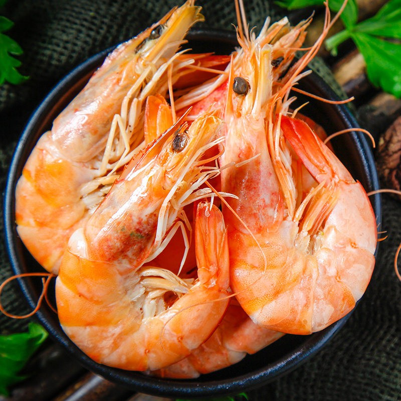 【鲜活冷链】大虾鲜活海鲜特大水产青岛超大冷冻基围虾鲜虾海虾白虾