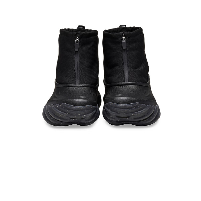 CROCS卡骆驰波波暖靴男鞋棉鞋靴子|210315 黑色-001 39 (240mm)