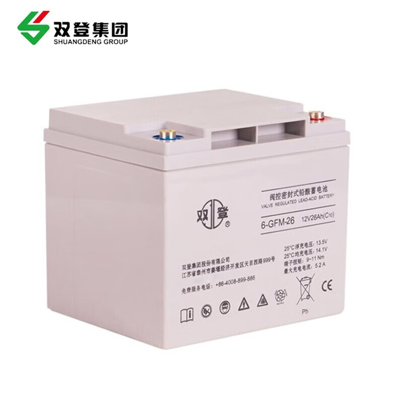hdze双登蓄电池6-gfm系列12v100ah免维护蓄电池船舶铁路直流屏ups/eps