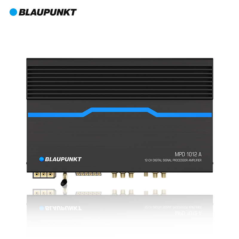 德国(蓝宝blaupunkt)汽车音响功放 ab类dsp功放 可调音 mpd1012a
