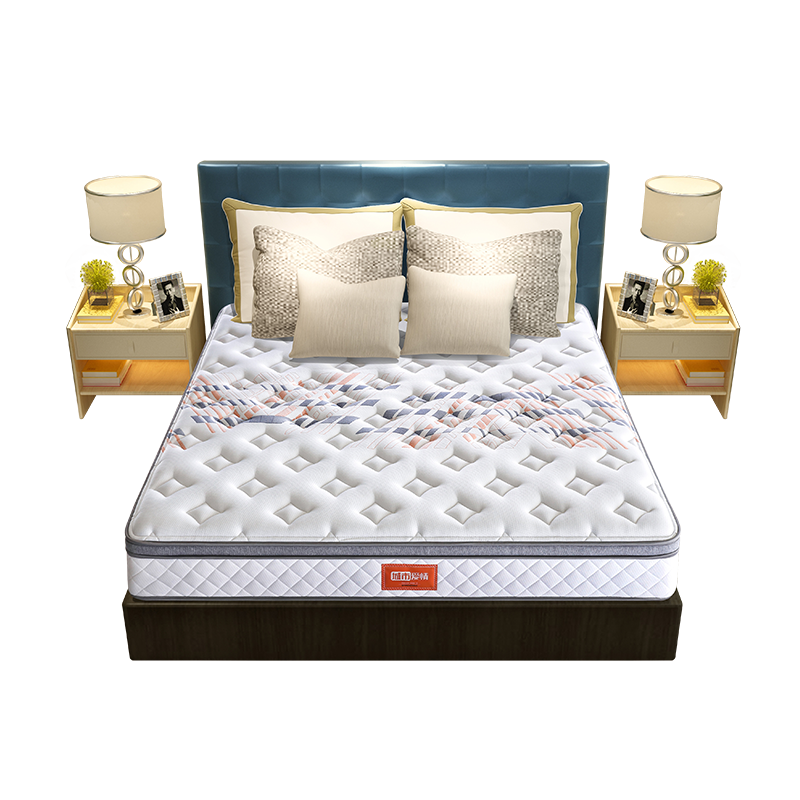 喜临门 91%进口乳胶椰棕/黄麻床垫 贝卡特面料抑菌防螨床垫 独立袋装弹簧软硬两用床垫 芳华1200*2000