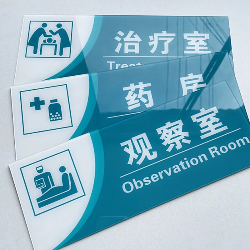 藏狐  门牌  kt板  pvc  亚克力材质 28.5*11