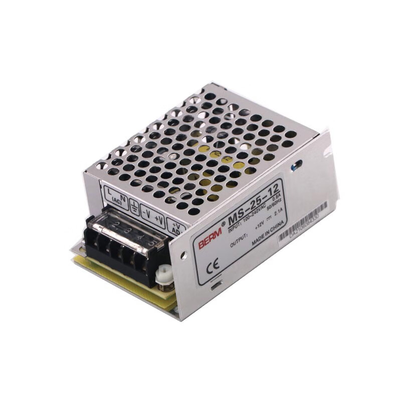 berm/ 开关电源220v转12v 小型变压器 12v 2.1a ms-25-12