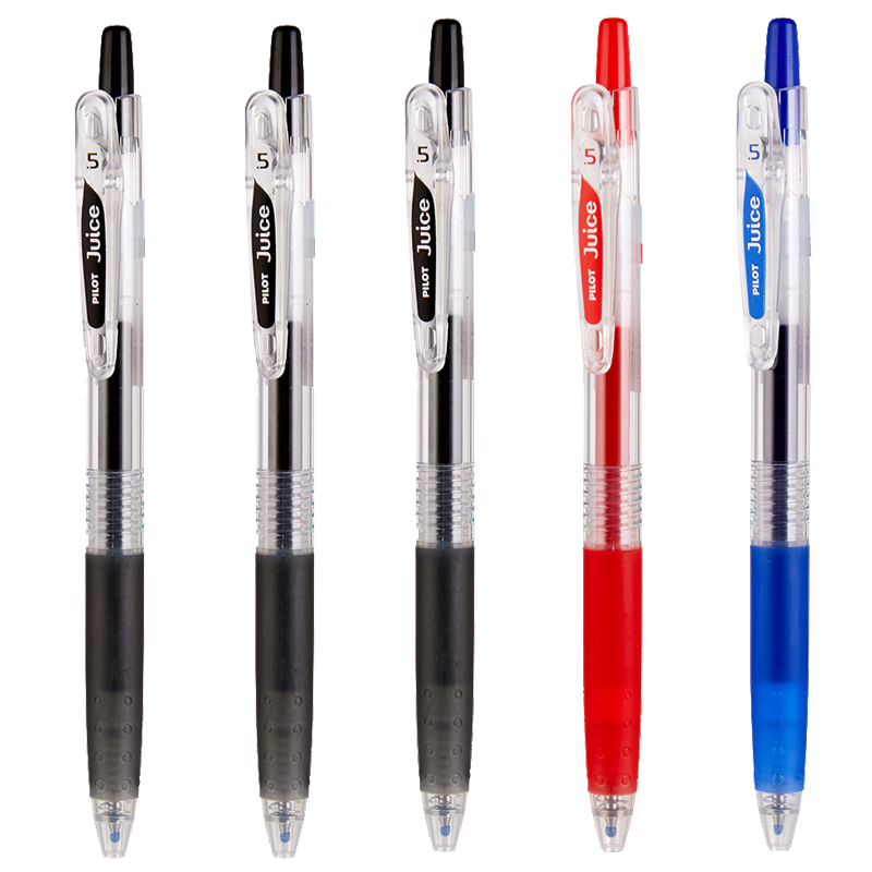 ���֣�PILOT�� juice��֭��ѧ�������Ա��ٸ�ˮ�ʰ���ʽ������ѧ��ˢ���⿼���ñʿ��滻о ��ɫ��3֧ 0.5mm