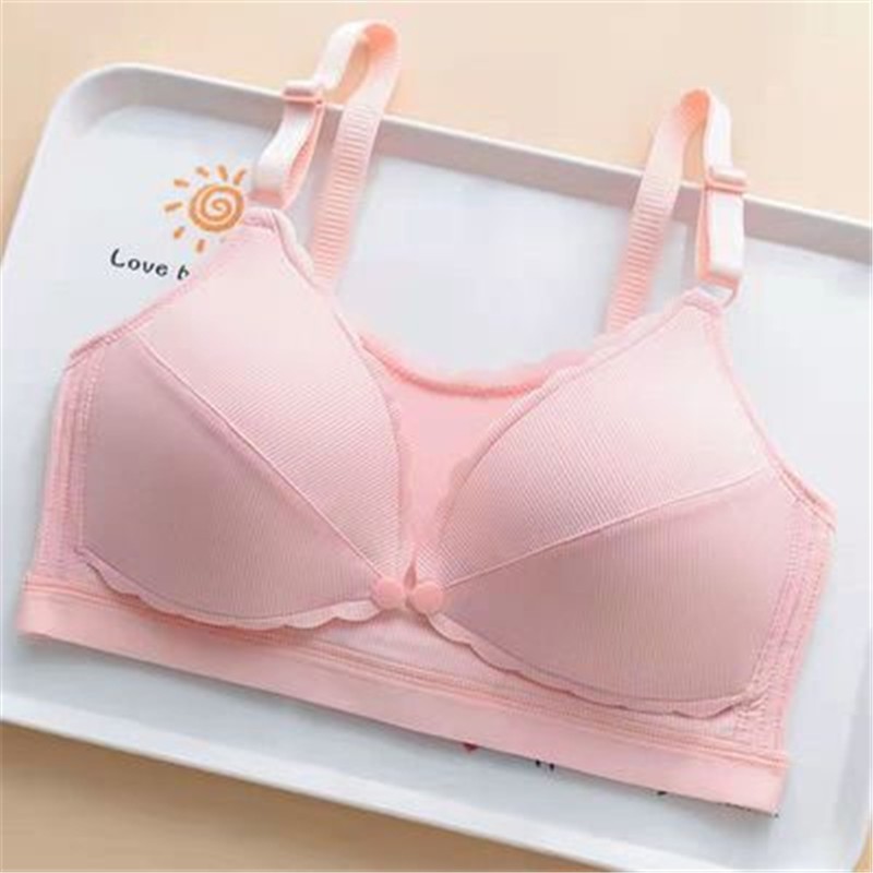 哺乳内衣文胸 薄款f下垂无钢圈聚拢调整有型上托产后期孕妇喂奶2020