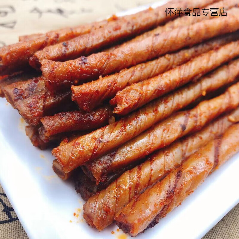 你 东北传统大辣棒老式手撕豆卷80后校园火爆麻辣网红豆制品 豆筋辣条