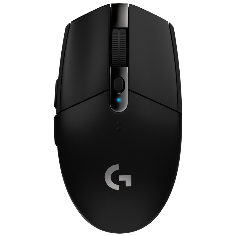 罗技（G）G304 LIGHTSPEED无线鼠标 游戏鼠标 轻质便携 吃鸡鼠标 绝地求生 鼠标宏 黑色 12000DPI