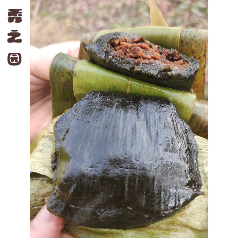 维霆纯手工蒿子粑粑 粉糍粑湖南特产怀化沅陵黄豆馅艾叶粑糯米年糕 20