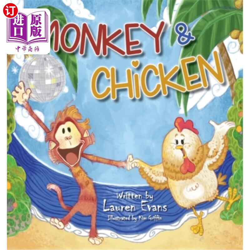 海外直订monkey & chicken 猴子和鸡