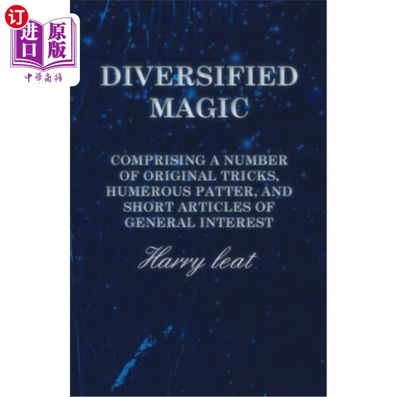 海外直订diversified magic - comprising a number of original