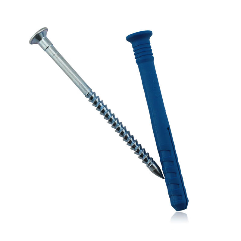 尼龙美固钉地板龙骨钉 m6m8m10木龙骨敲击式锚栓 膨胀螺丝钉 10*80