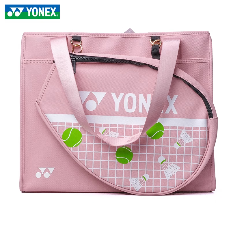 尤尼克斯（YONEX）新品yonex尤尼克斯羽毛球包女单肩包手提包运动球拍包BA279 淡粉红