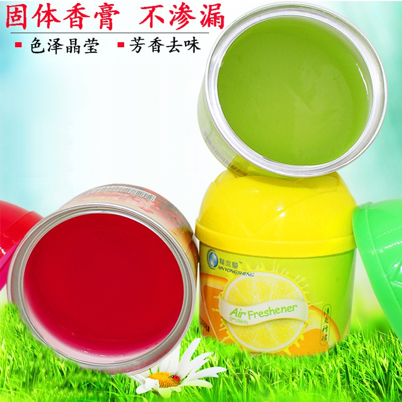 Jepoo 固体空气清新剂香膏卫生间厕所除臭芳香剂室内卧室车用清香剂 110g香型混发 9盒