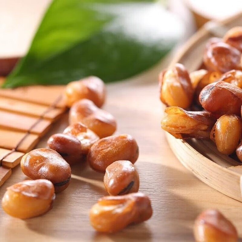 味滋源网红休闲坚果炒货原味干果 追剧宅家小吃 多口味特产 兰花豆 120g/袋  2袋 1份