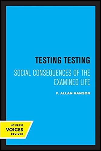 预订testing testing: social consequences of the examined life