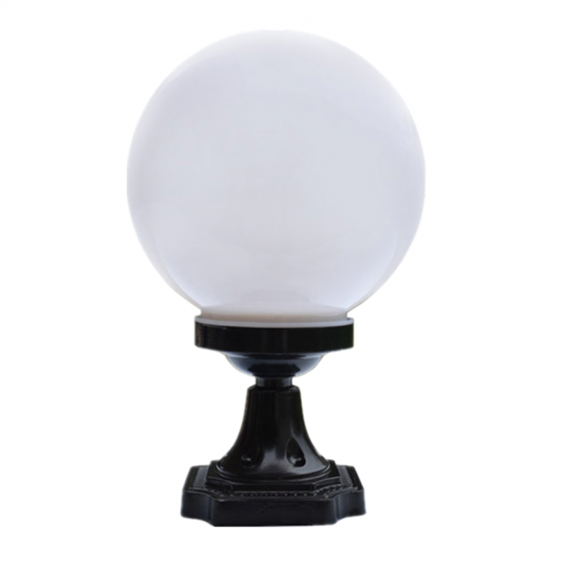 户外围墙灯不碎球灯罩亚克力圆球灯球形灯大门柱头灯路灯庭院灯罩 15