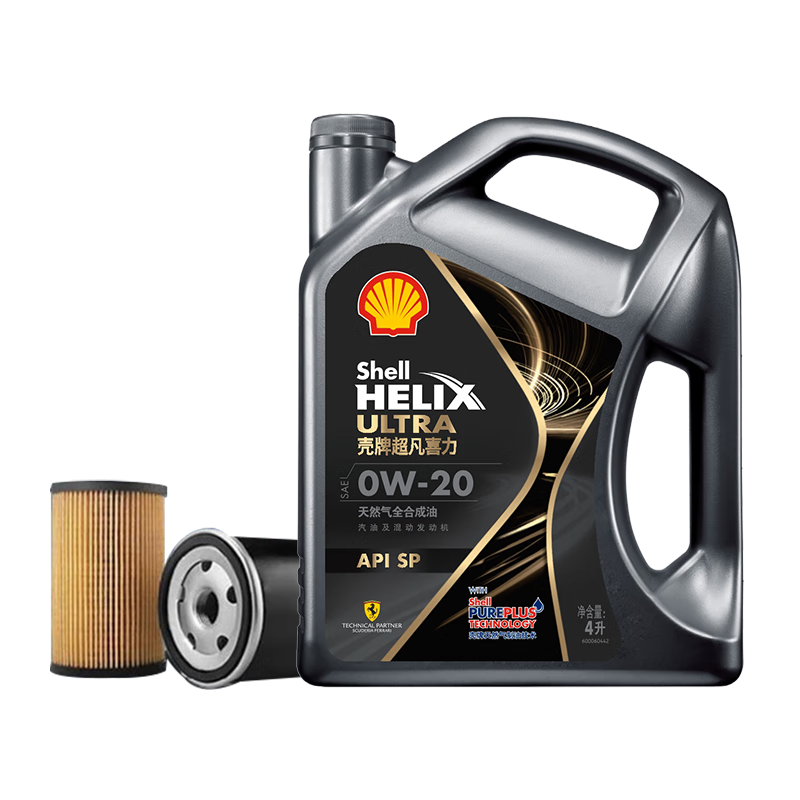 ڲShell  Helix Ultra ϲ йӰ 0W-20 SP ȫϳɻ 4L
