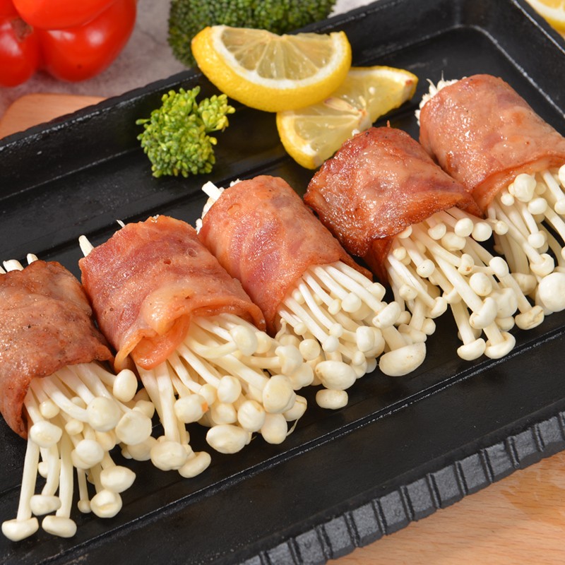 金锣猪肉培根三明治手抓饼培根肉片披萨烧烤早餐烧烤食材 500g*2袋精制培根（实惠猪肉款）