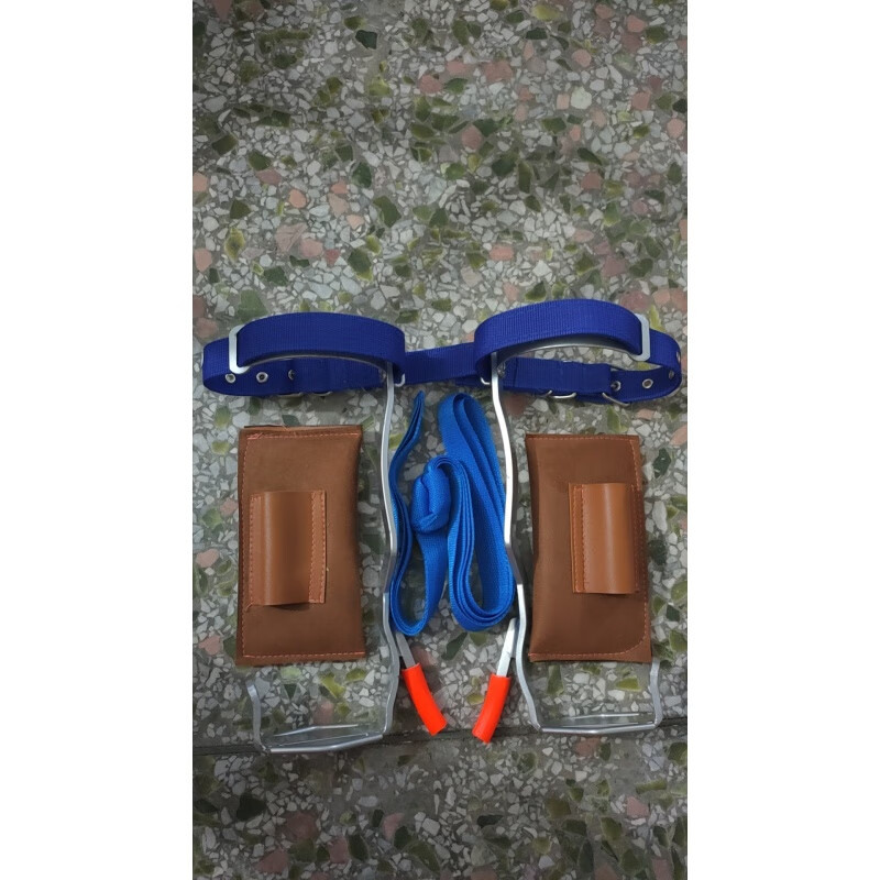 第鑫爬树内拐大拐脚扎子上树工具上树摘蜂包工具打松塔工具 内拐