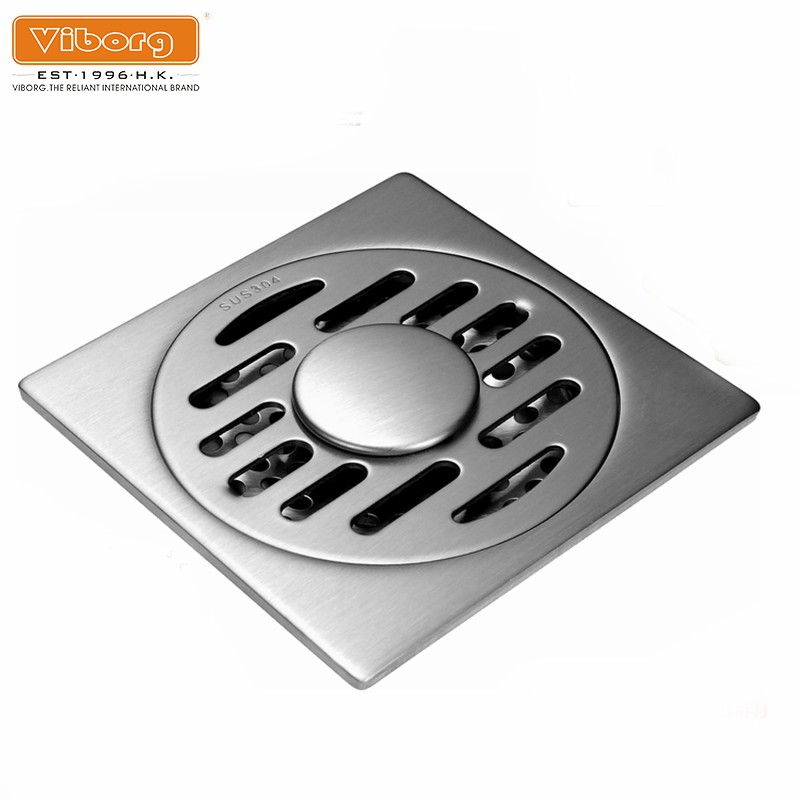 香港域堡 304不锈钢健康防臭地漏露台洗衣机浴室直排地漏厨房地漏 gs3