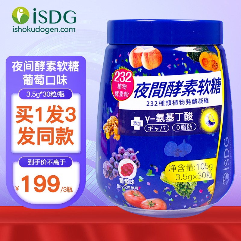 ISDG品牌酵素价格走势及用户好评