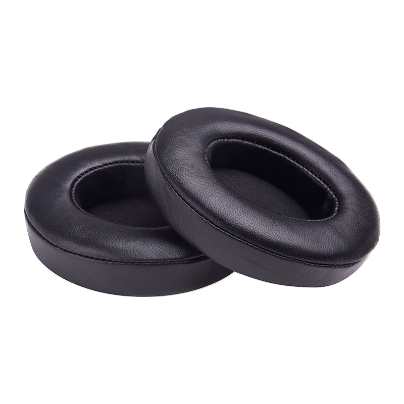 比博欧适用魔音beats录音师2耳罩耳套studio3蓝牙耳机头戴式耳机海绵套录音师三代耳机套录音师3耳机配件 黑色【蛋白皮一对】