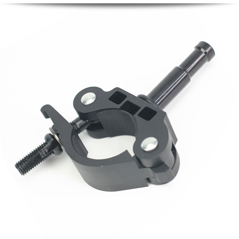 图宝映像 影视器材灯钩 舞台灯钩 顶灯夹 背景横杆管夹 管用夹 金属大力圆管夹 演播厅专用 夹具 管用夹M13-003 Φ30-Φ35mm+头子