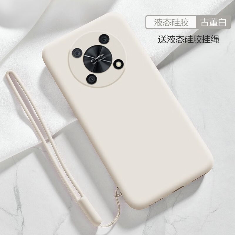 壹鼎富华为nzone50pro手机壳SP120液态硅胶保护套5G全包防摔软智选男女 NZONE50 Pro 【暗夜绿】液态硅胶+全屏膜