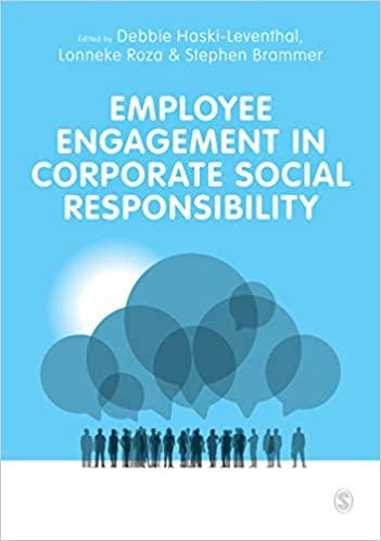 预订employee engagement in corporate social responsi