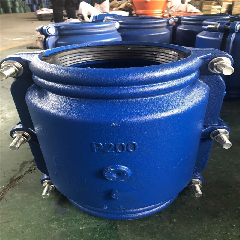 赞璐桐大肚哈夫节承口pe管pvc管接头铸铁球墨铸铁管补漏哈夫节 dn40