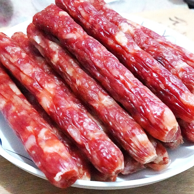 广式腊肠商用江门广味甜味小香肠广东整箱散装正宗腊味 3斤广式腊肠