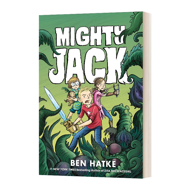 进口原版 mighty jack 超强的杰克 英文版 英语读物 英文原版