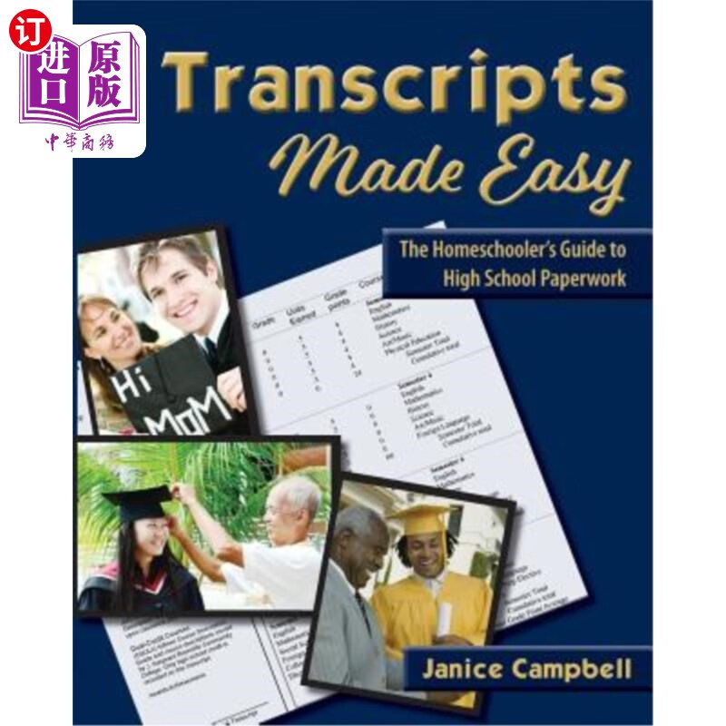 海外直订transcripts made easy: the homeschoolers guide to high