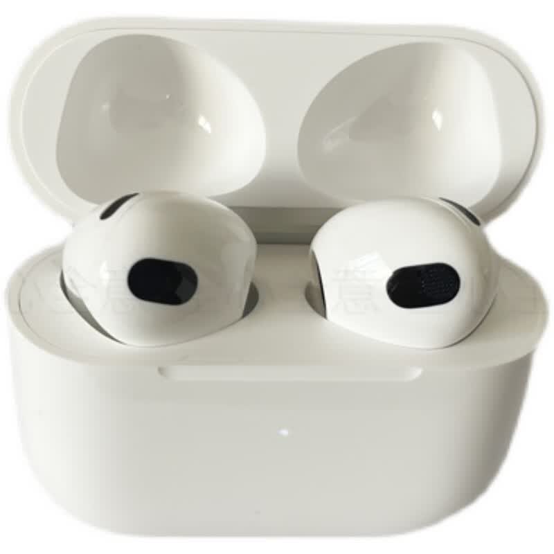 媚竹适用于2021新款apple/苹果 airpods3代 单只耳机补配左右充电盒