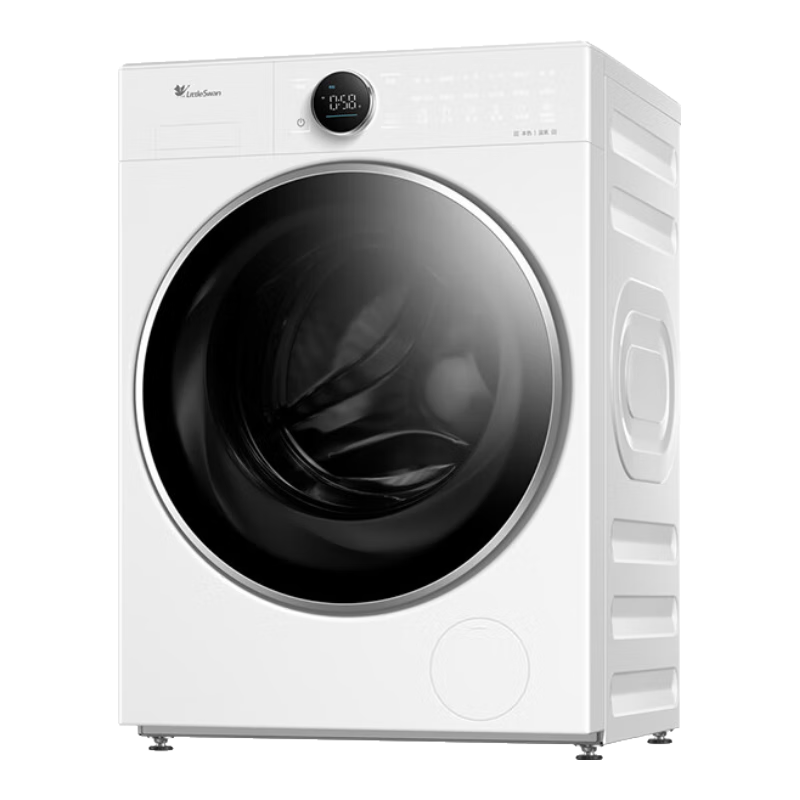 小天鹅（LittleSwan）滚筒洗衣机大容量全自动纯平全嵌 纳米银离子超高洗净比除菌蓝氧护色  一级能效 TG10VE80【小蓝鲸2.0】