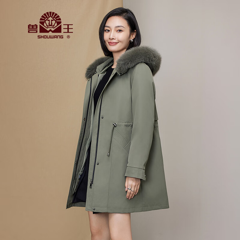 ������SHOUWANG��2024�¿��ɿ˷�Ů������ë����ë�ɲ�ж�ڵ��г���Ƥ�����״��� ���� 165/88A(40)