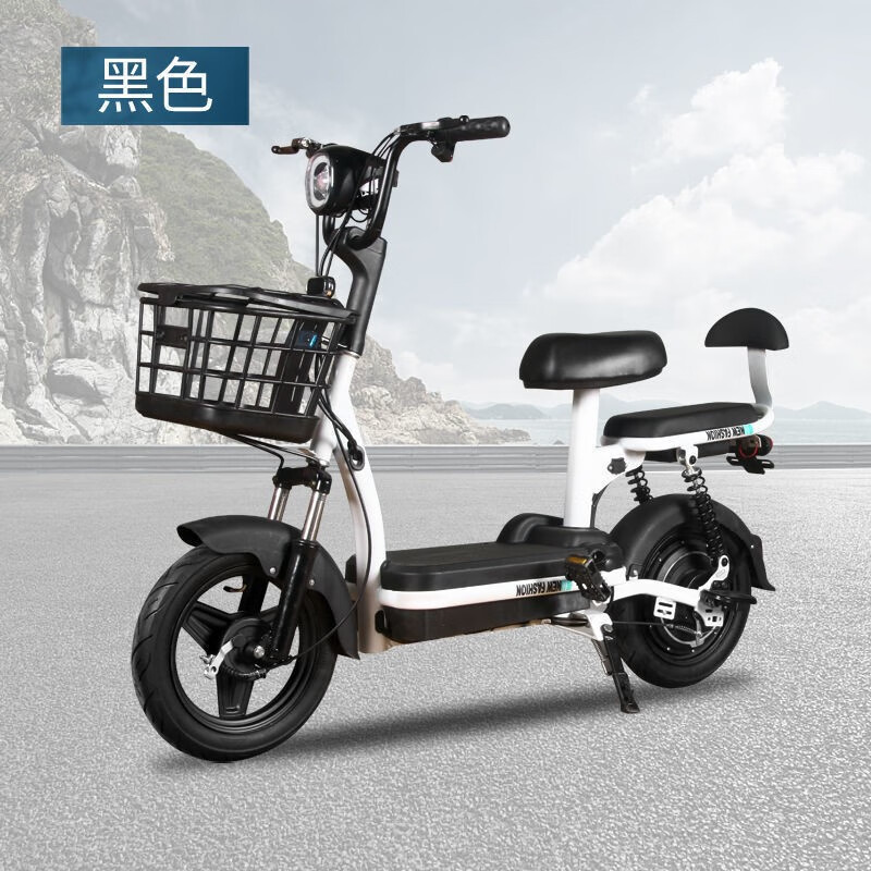 海戈新国标可上牌成人电瓶车48v两轮电动车男女电动自行车轻便代步车