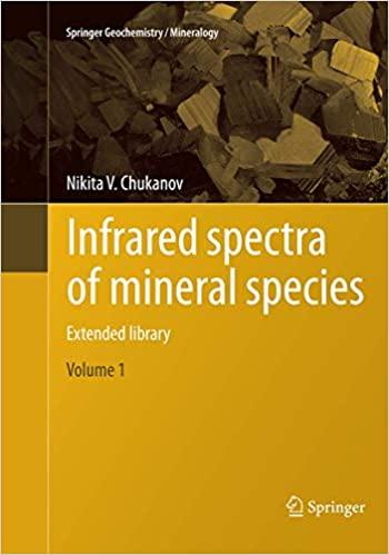 预订infrared spectra of mineral species: extended li