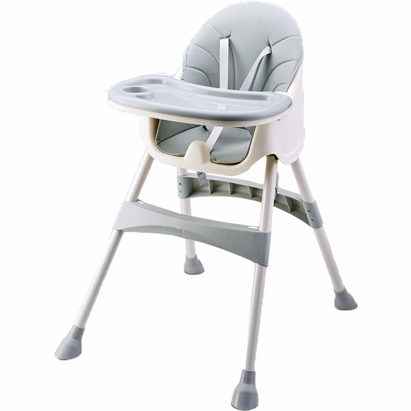 小猪酷琦 宝宝餐椅多功能婴儿餐椅儿童桌椅吃饭座椅 天青色
