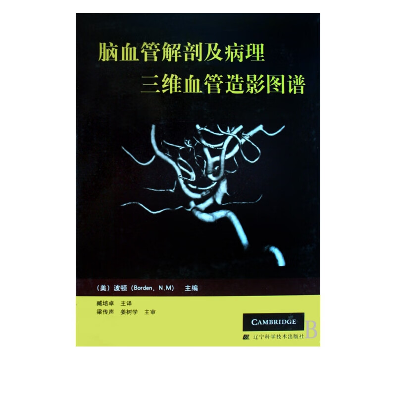 脑血管解剖及病理三维血管造影图谱(精)