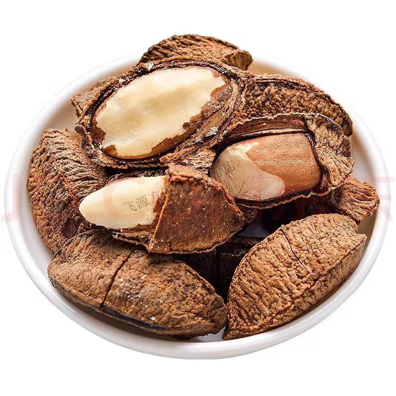 嫩个巴西坚果鲍鱼果 新货特大巴西坚果休闲进口炒货零食特产 250g 1袋