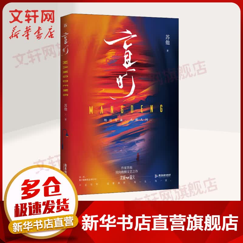 盲灯小说 赠人物四折卡+番外+海报+贴纸 图书