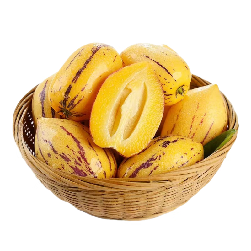 青尊园甘肃民勤沙漠人参果长圆果黄肉新鲜应季特大孕妇水果 2斤 精选