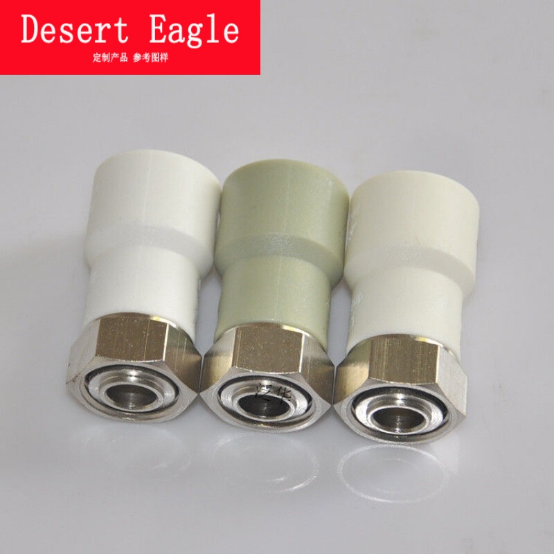 适用4分20加厚 龙胜 用ppr活接 活直接 弯头 三通 加厚款活直接(白色)