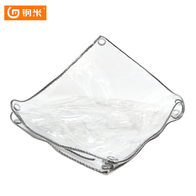 钢米 pvc透明雨布400克 8米×8米 透明 张 1850068