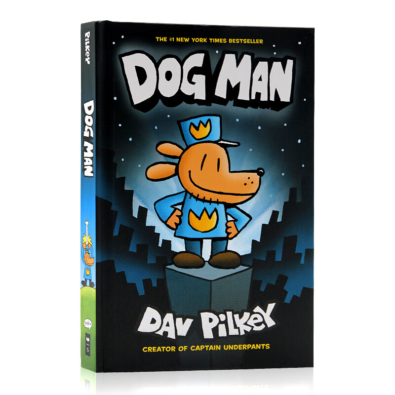 Dog Man 1-10 神探狗狗英文原版漫画小说DogMan Cat Kid课外读物 Captain Underpants内裤队长超人 8-12岁小学少儿英语CatKid Dog Man #1