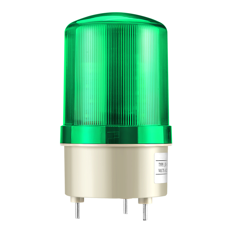 cisn 声光报警器led灯信号旋转指示灯jd-1101j (带声)绿色 220v