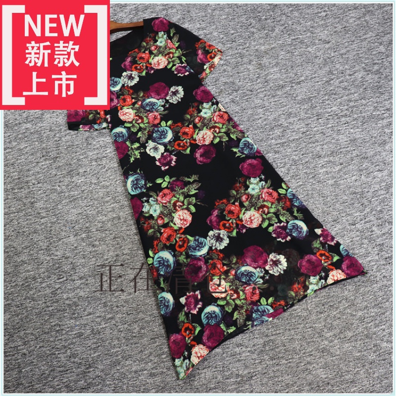 【捡漏】高档轻奢品牌夏b杨系列 衣佳人折扣女装 圆领  经典美混纺