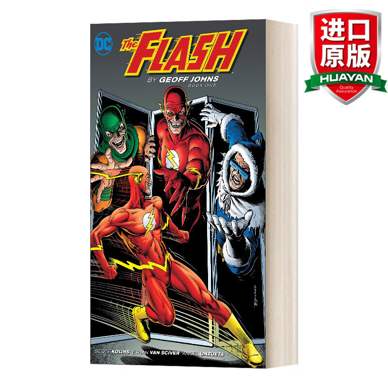 the flash by geoff johns book one 英文原版 闪电侠 卷一 英文版